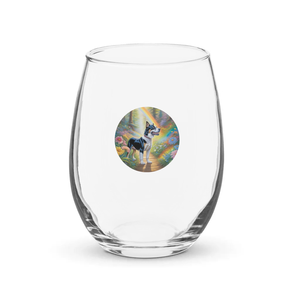 PugMug Custom McHenry Stemless Wine Glass