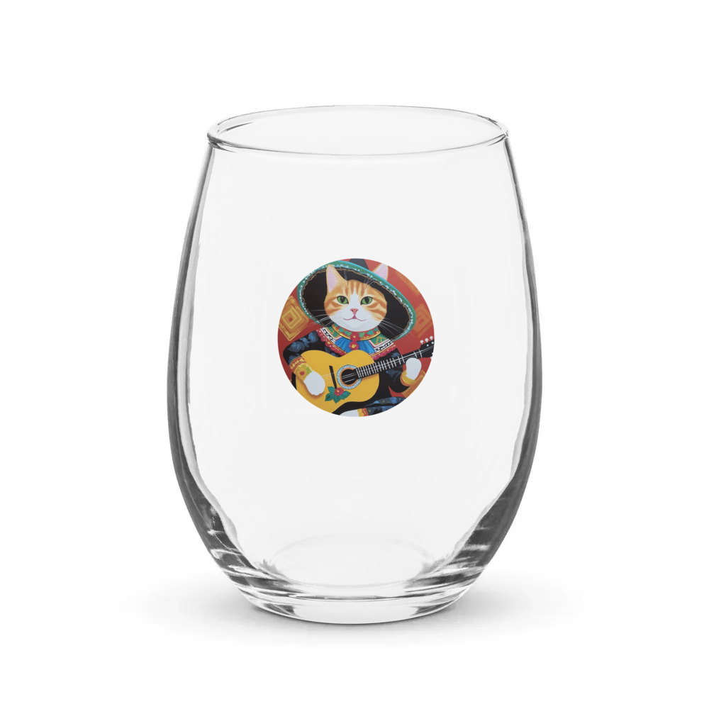 PugMug Custom Jack Jack Stemless Wine Glass