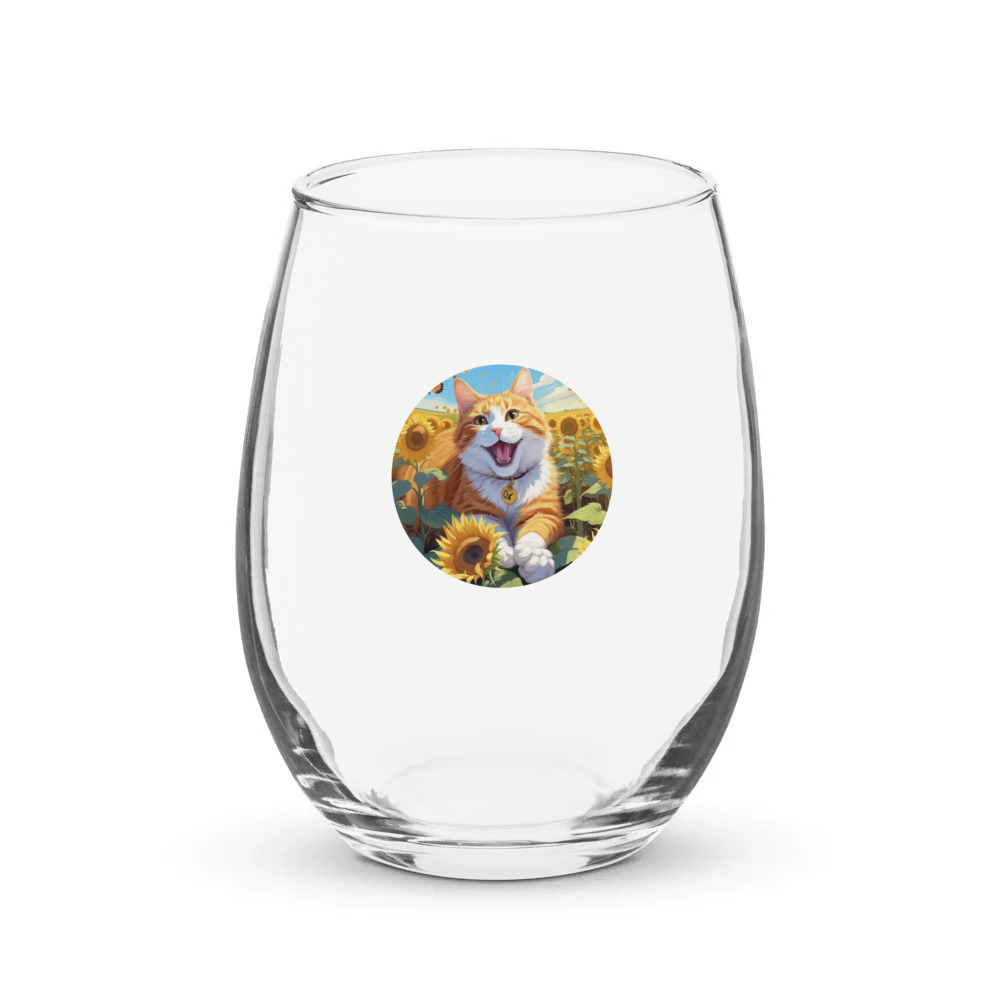 PugMug Custom Jack Jack Stemless Wine Glass
