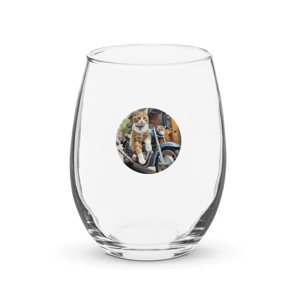 PugMug Custom Jack Jack Stemless Wine Glass