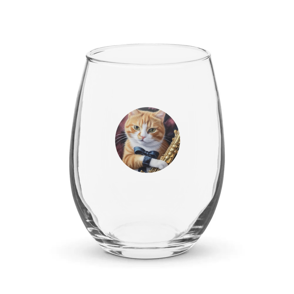 PugMug Custom Jack Jack Stemless Wine Glass