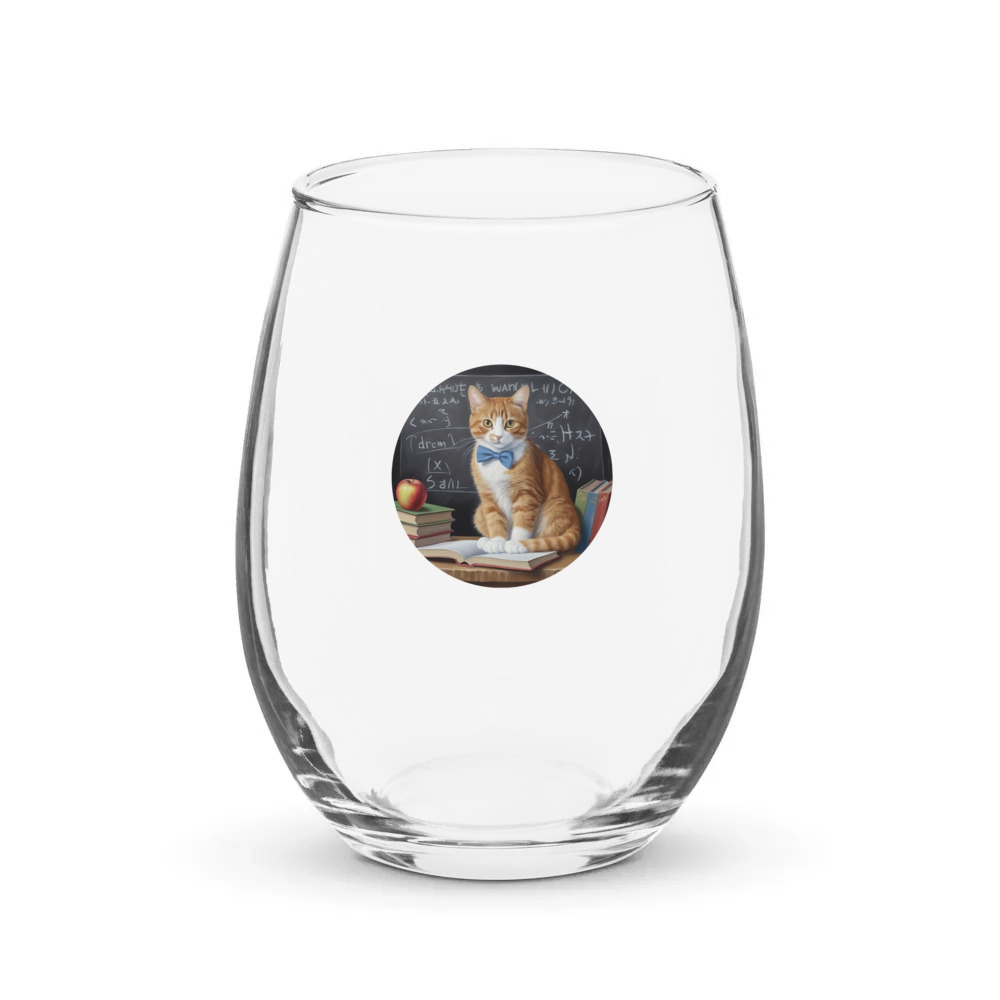 PugMug Custom Jack Jack Stemless Wine Glass