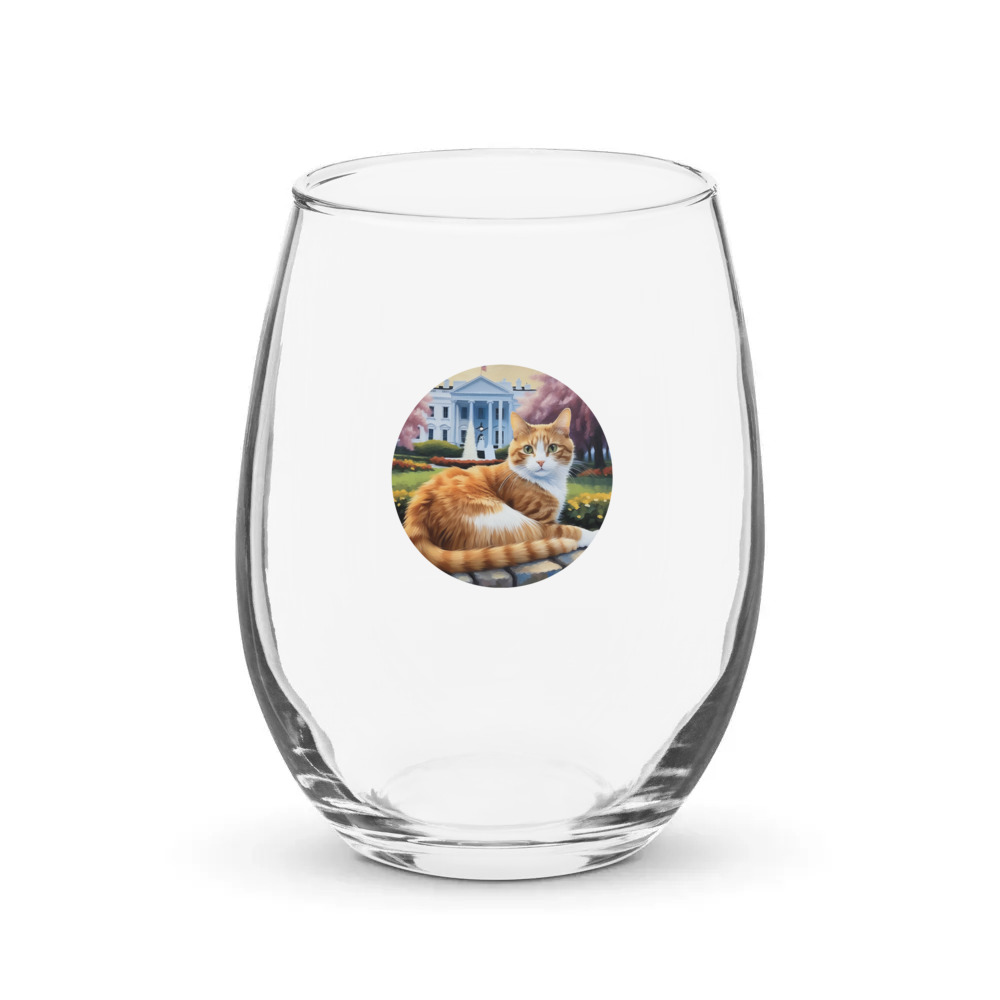 PugMug Custom Jack Jack Stemless Wine Glass