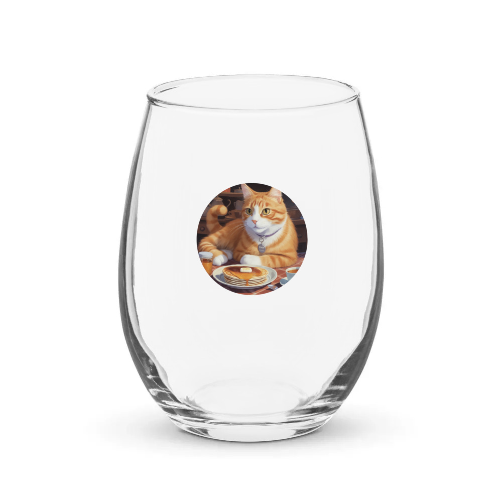 PugMug Custom Jack Jack Stemless Wine Glass