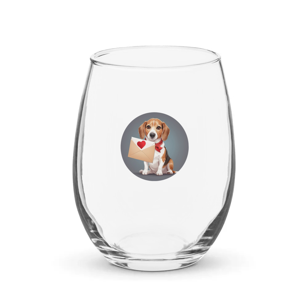 PugMug Custom Munchkin Stemless Wine Glass