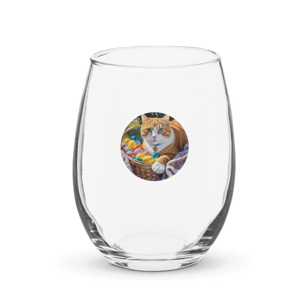 PugMug Custom Jack Jack Stemless Wine Glass