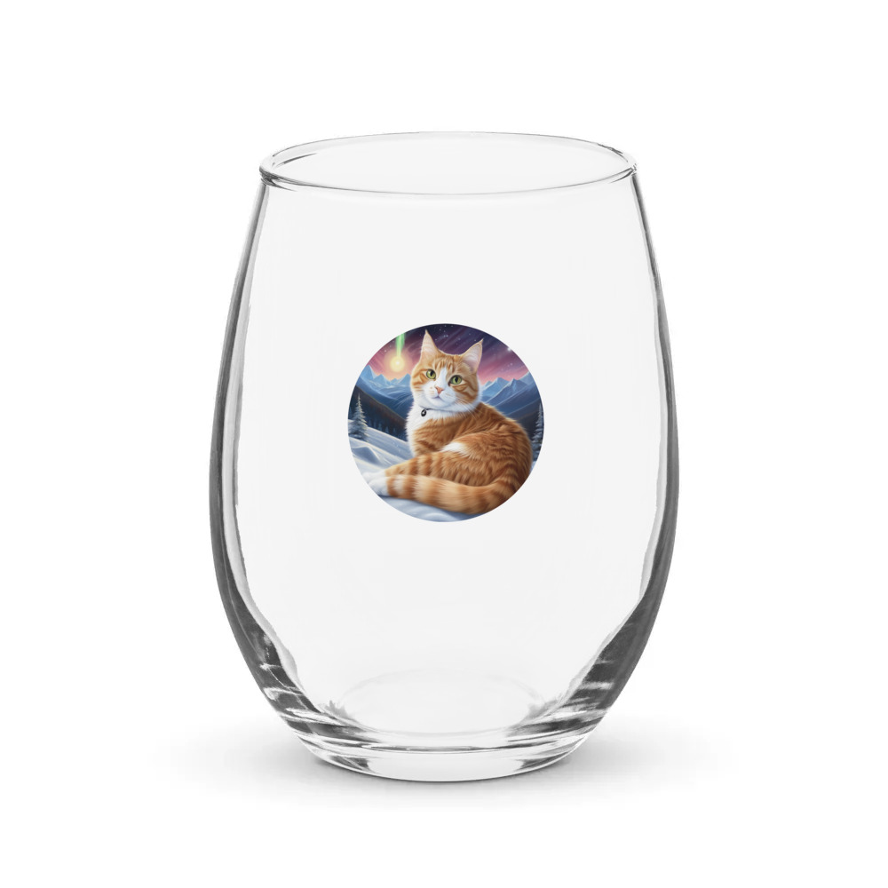 PugMug Custom Jack Jack Stemless Wine Glass