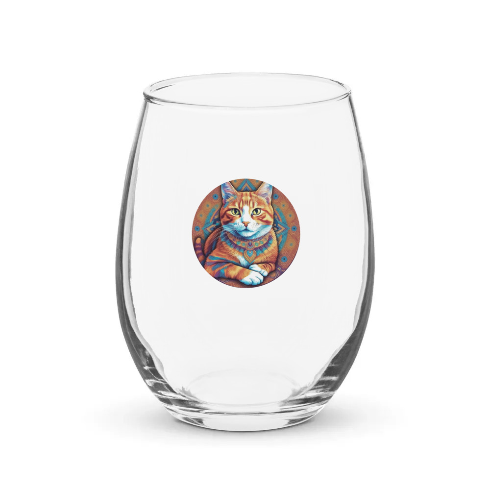 PugMug Custom Jack Jack Stemless Wine Glass