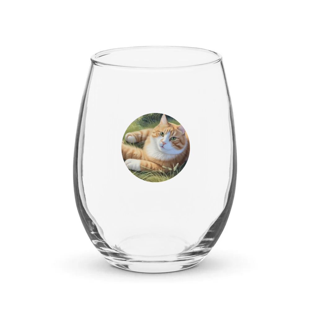 PugMug Custom Jack Jack Stemless Wine Glass