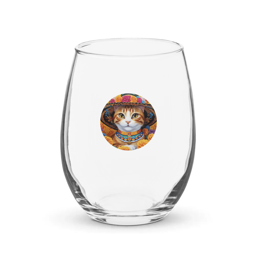 PugMug Custom Jack Jack Stemless Wine Glass