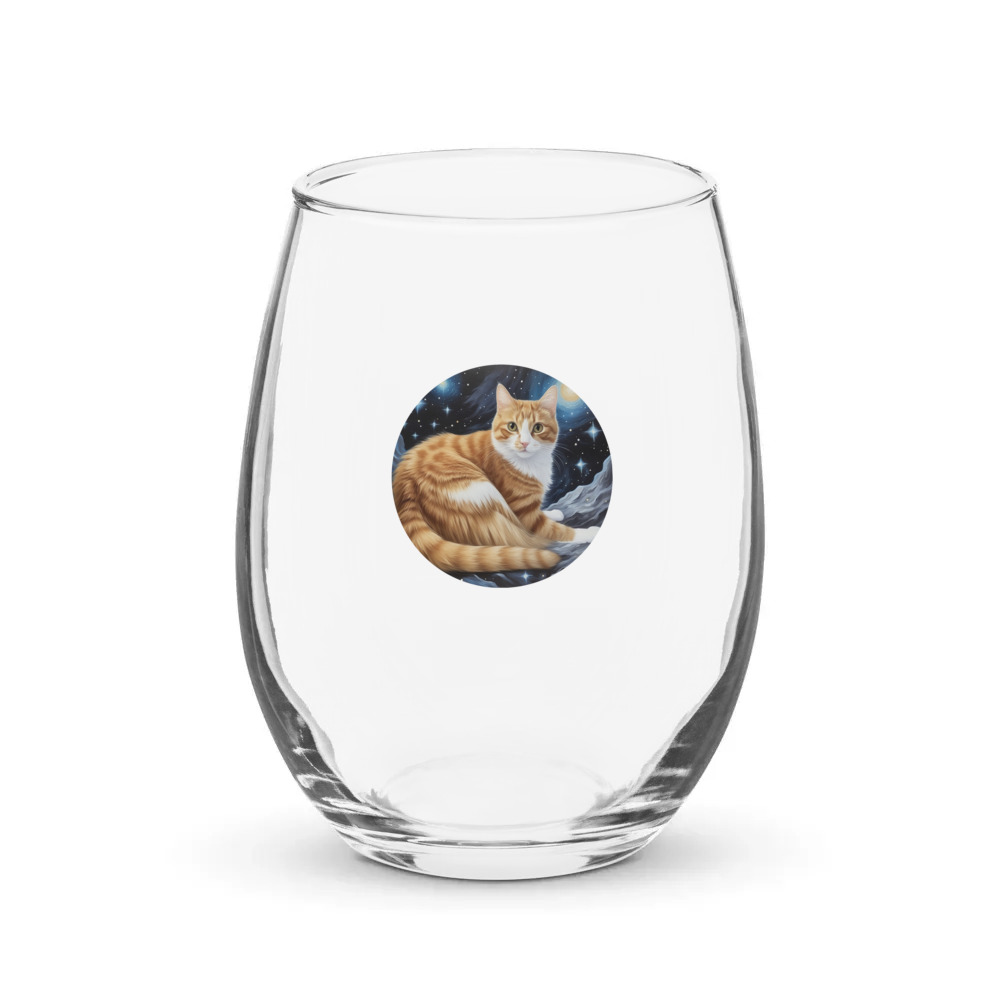 PugMug Custom Jack Jack Stemless Wine Glass