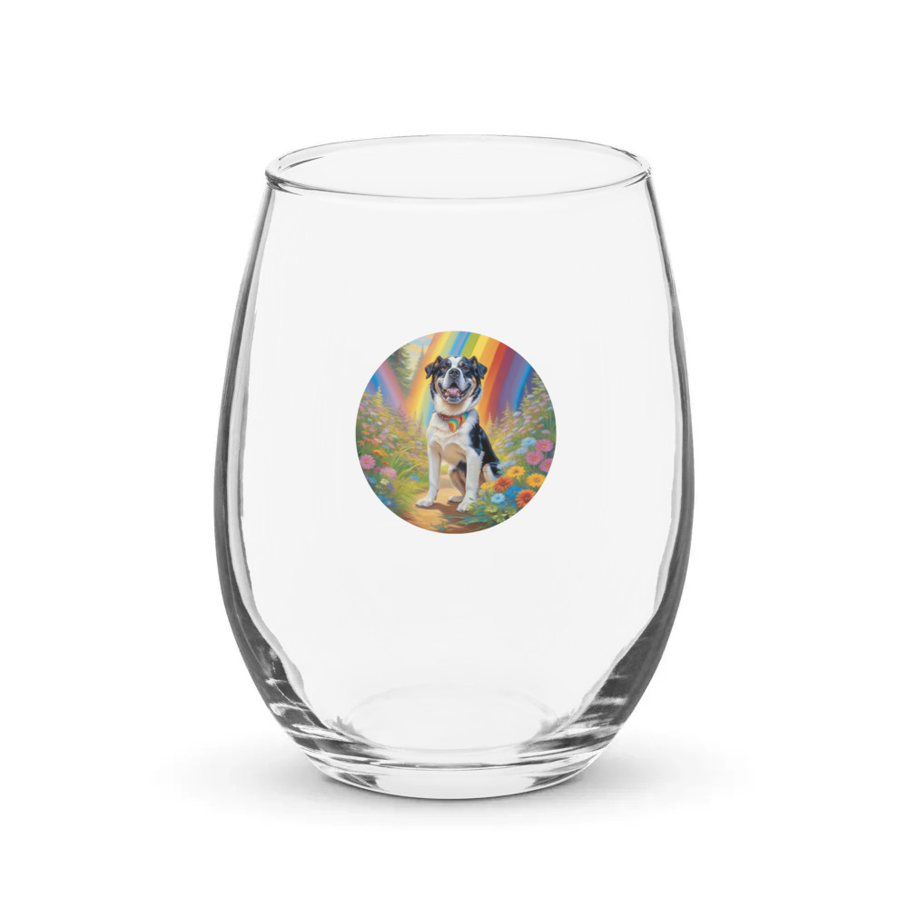 PugMug Custom McHenry Stemless Wine Glass