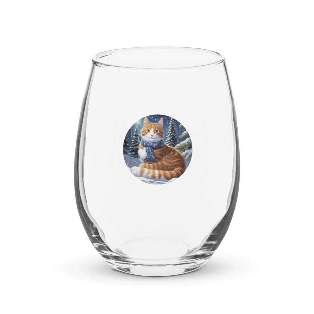 PugMug Custom Jack Jack Stemless Wine Glass