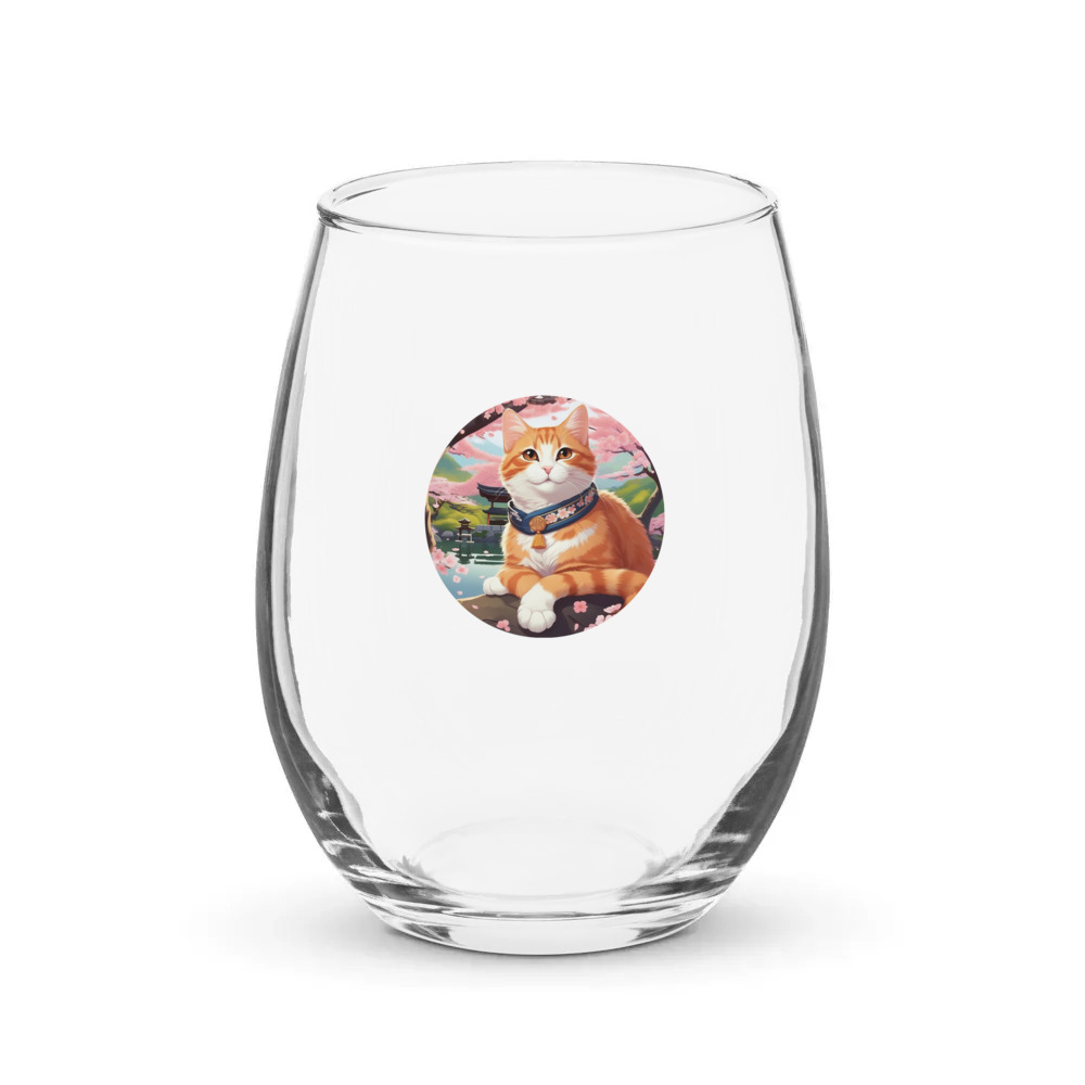 PugMug Custom Jack Jack Stemless Wine Glass