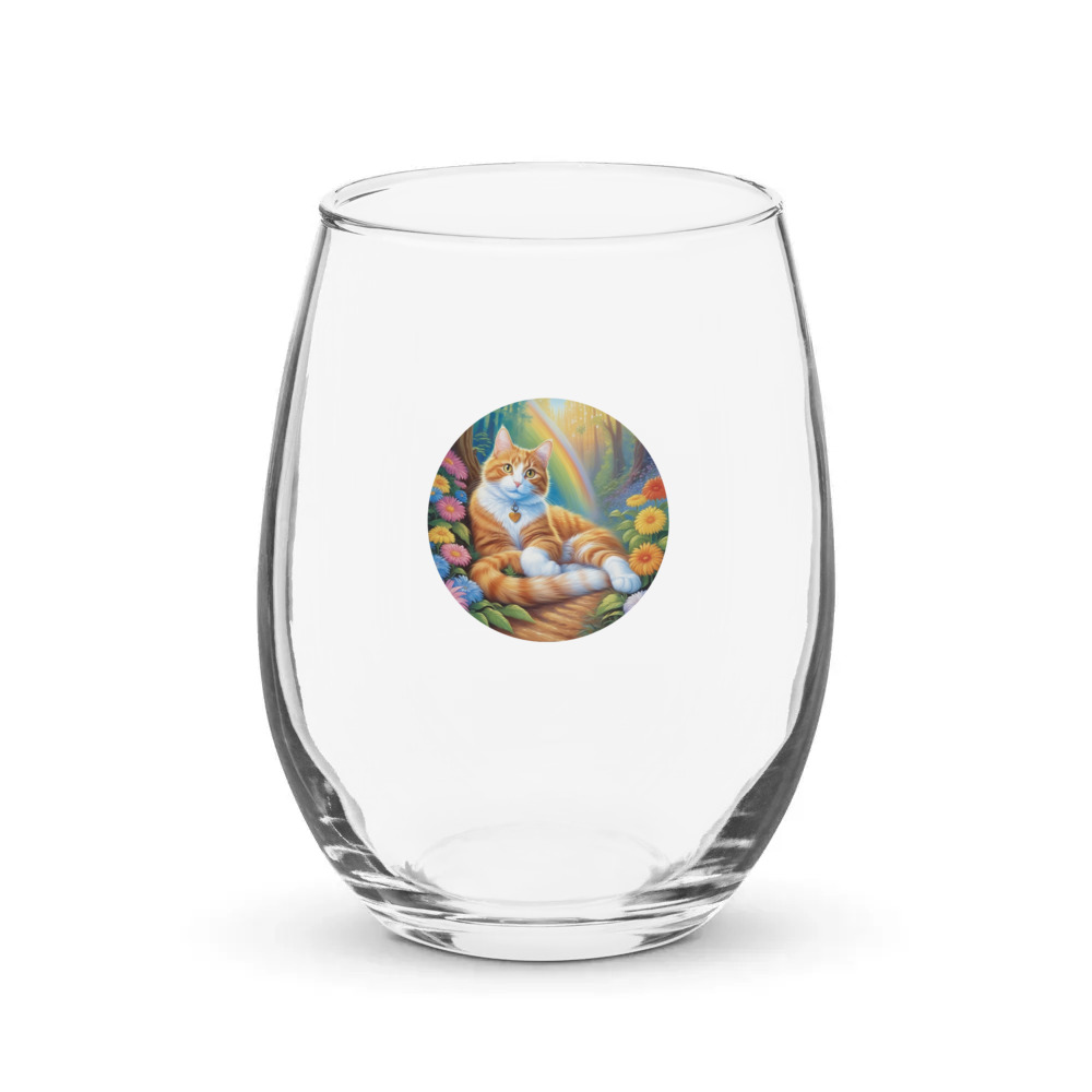 PugMug Custom Jack Jack Stemless Wine Glass