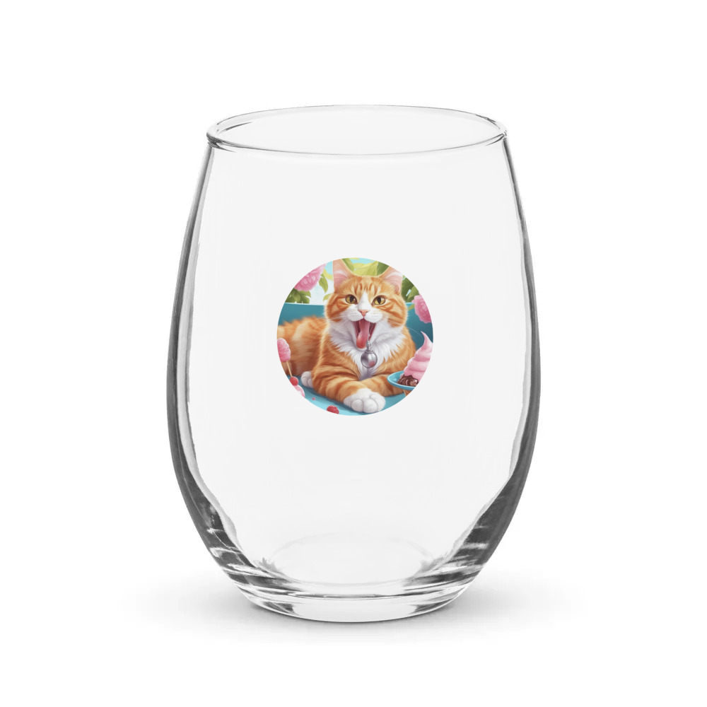 PugMug Custom Jack Jack Stemless Wine Glass