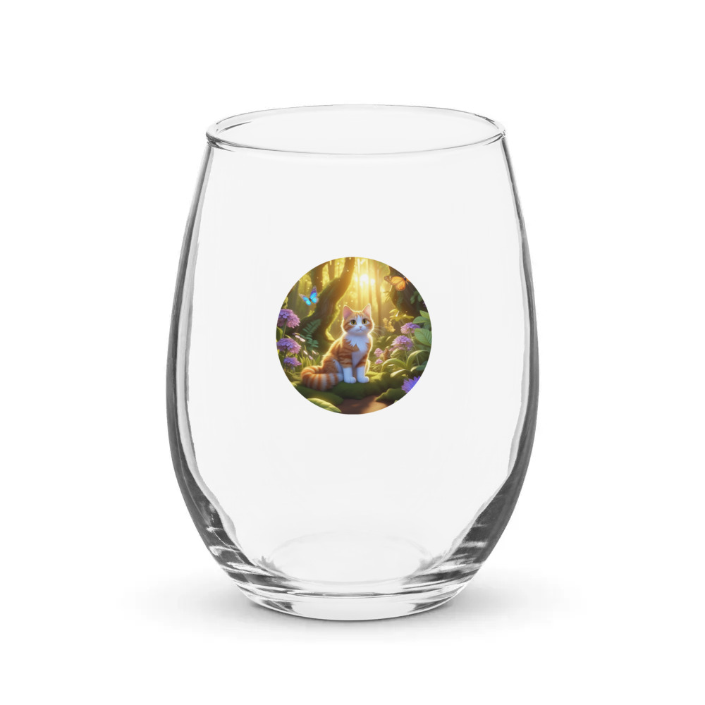 PugMug Custom Jack Jack Stemless Wine Glass