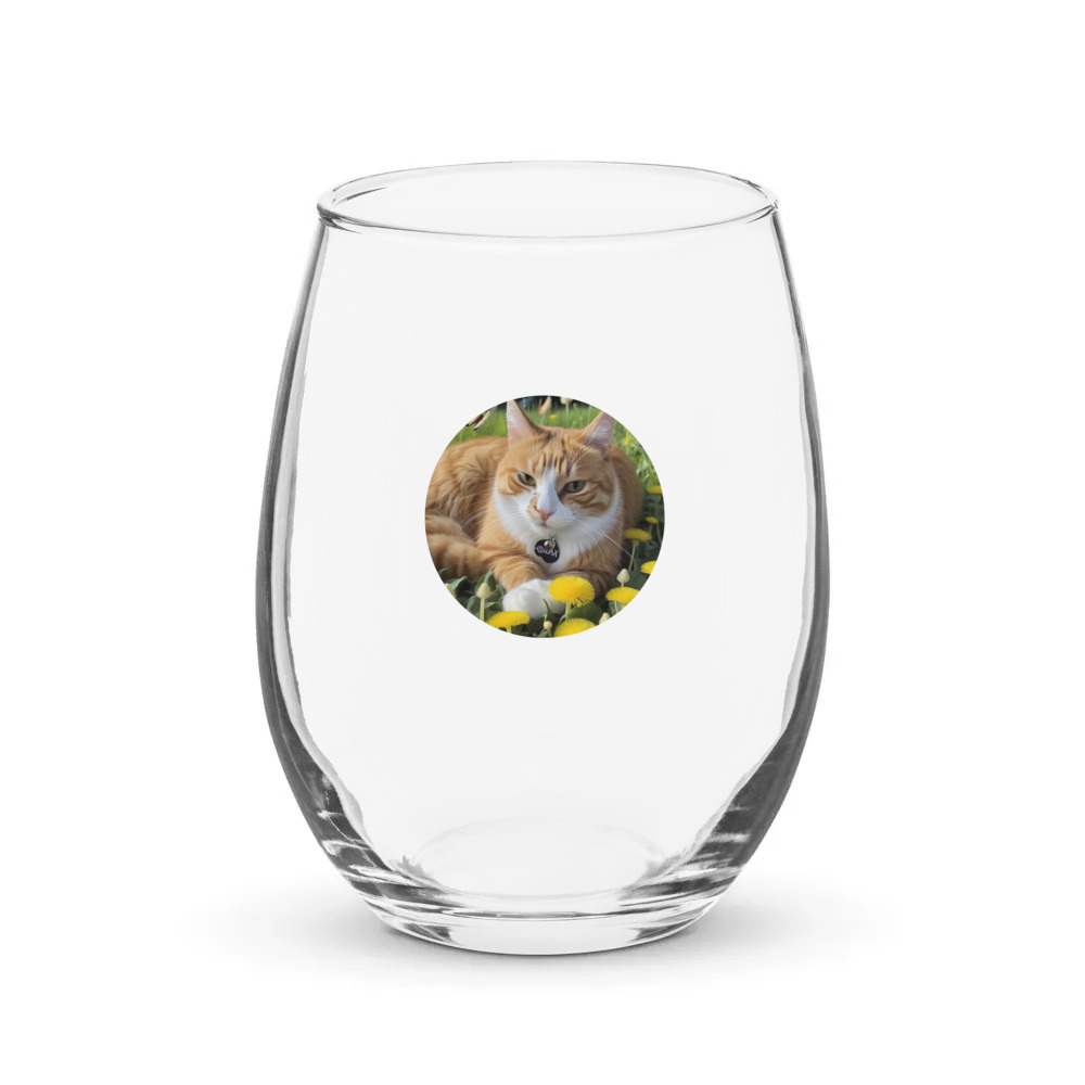 PugMug Custom Jack Jack Stemless Wine Glass