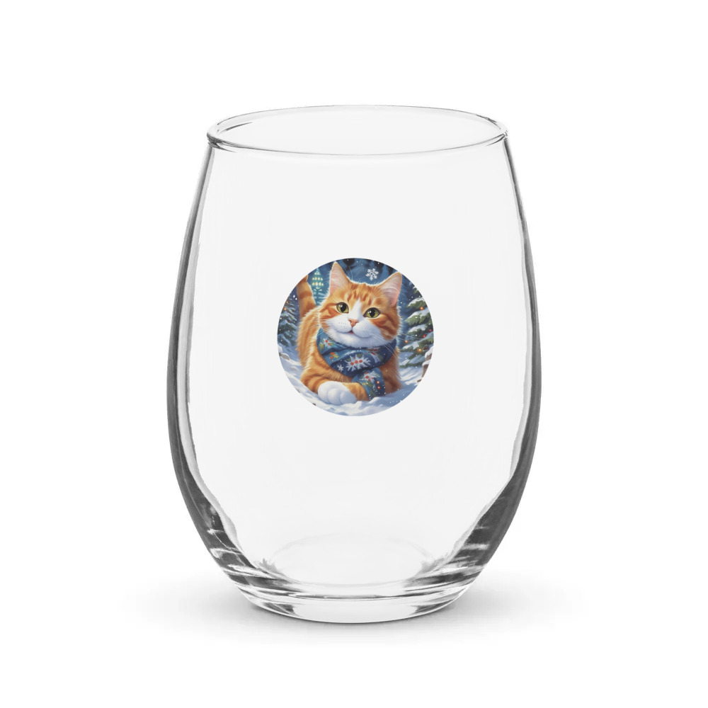 PugMug Custom Jack Jack Stemless Wine Glass
