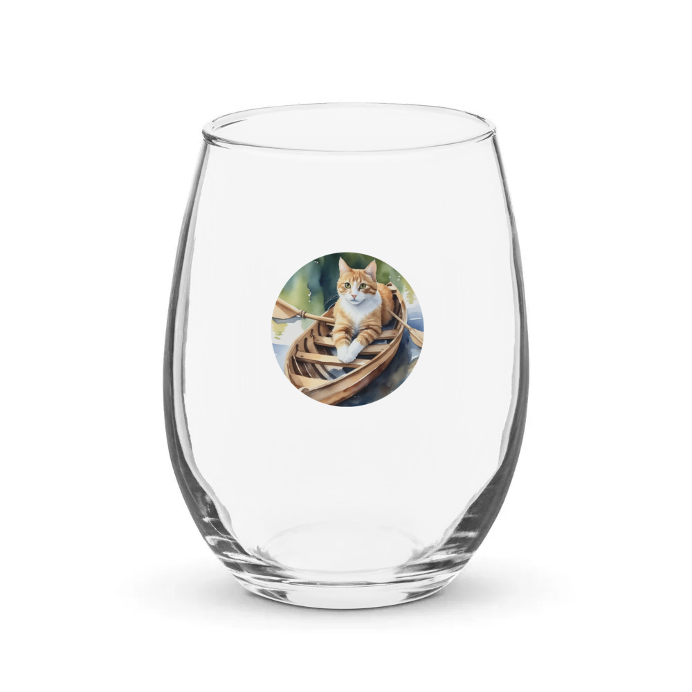 PugMug Custom Jack Jack Stemless Wine Glass
