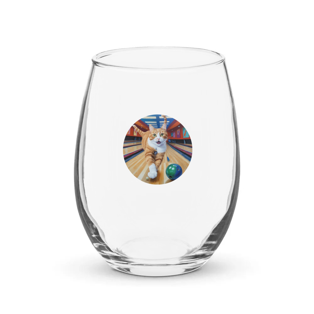 PugMug Custom Jack Jack Stemless Wine Glass