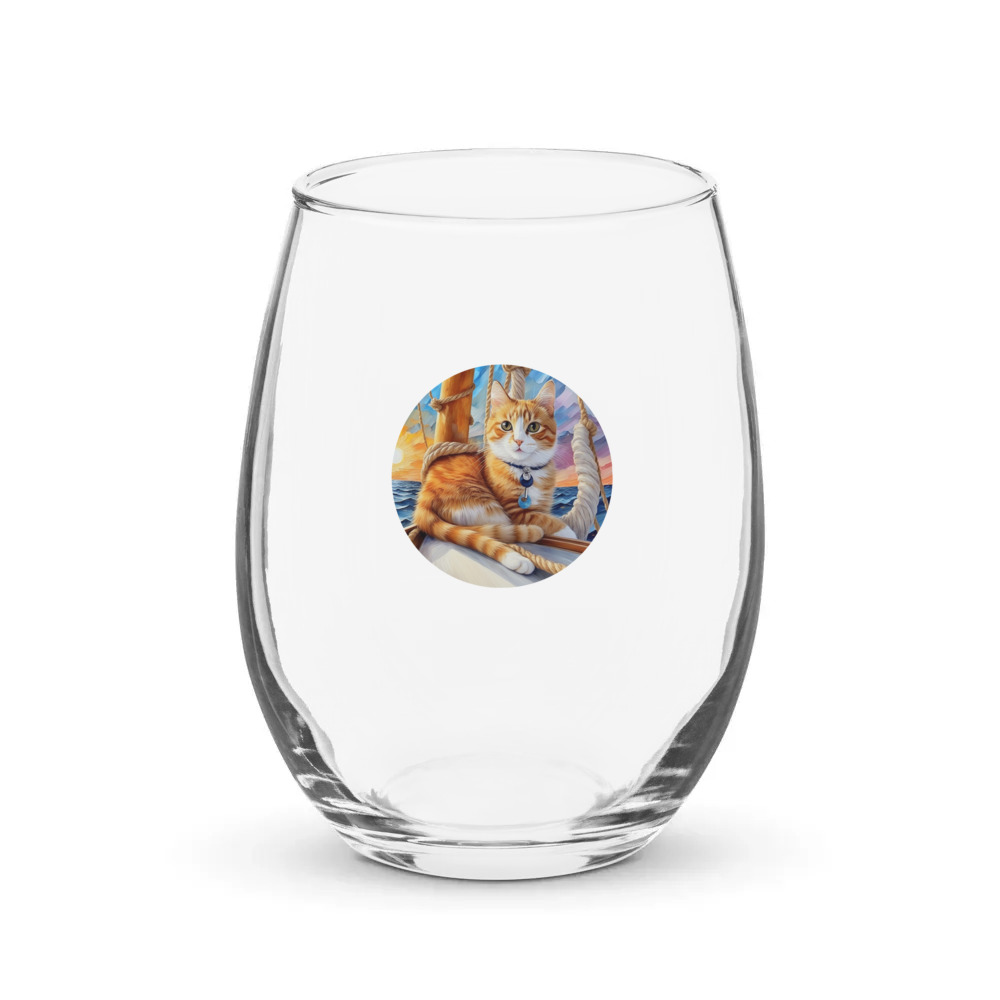 PugMug Custom Jack Jack Stemless Wine Glass