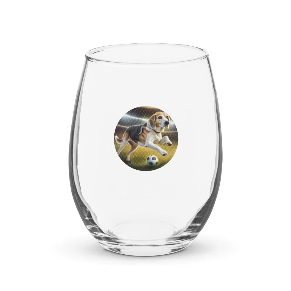 PugMug Custom Munchkin Stemless Wine Glass