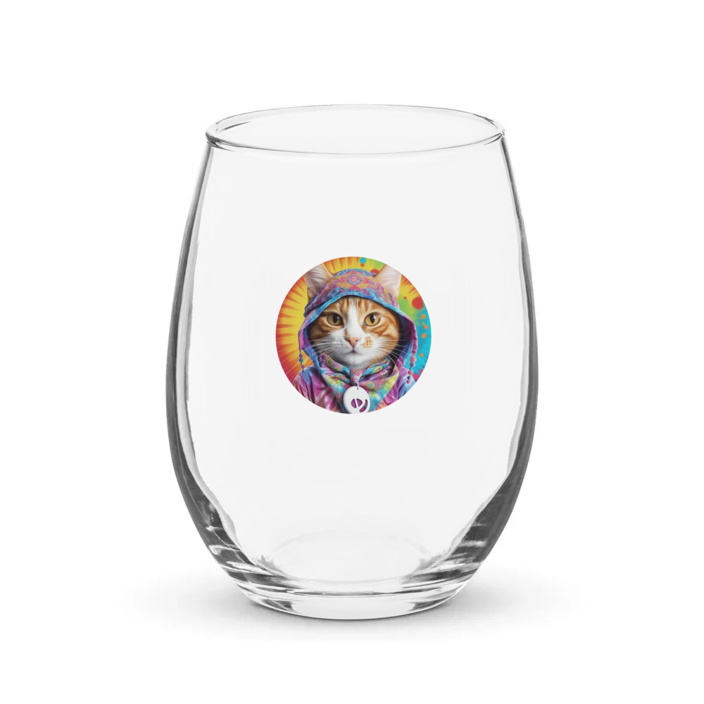 PugMug Custom Jack Jack Stemless Wine Glass