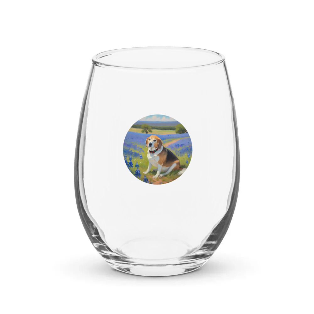 PugMug Custom Munchkin Stemless Wine Glass