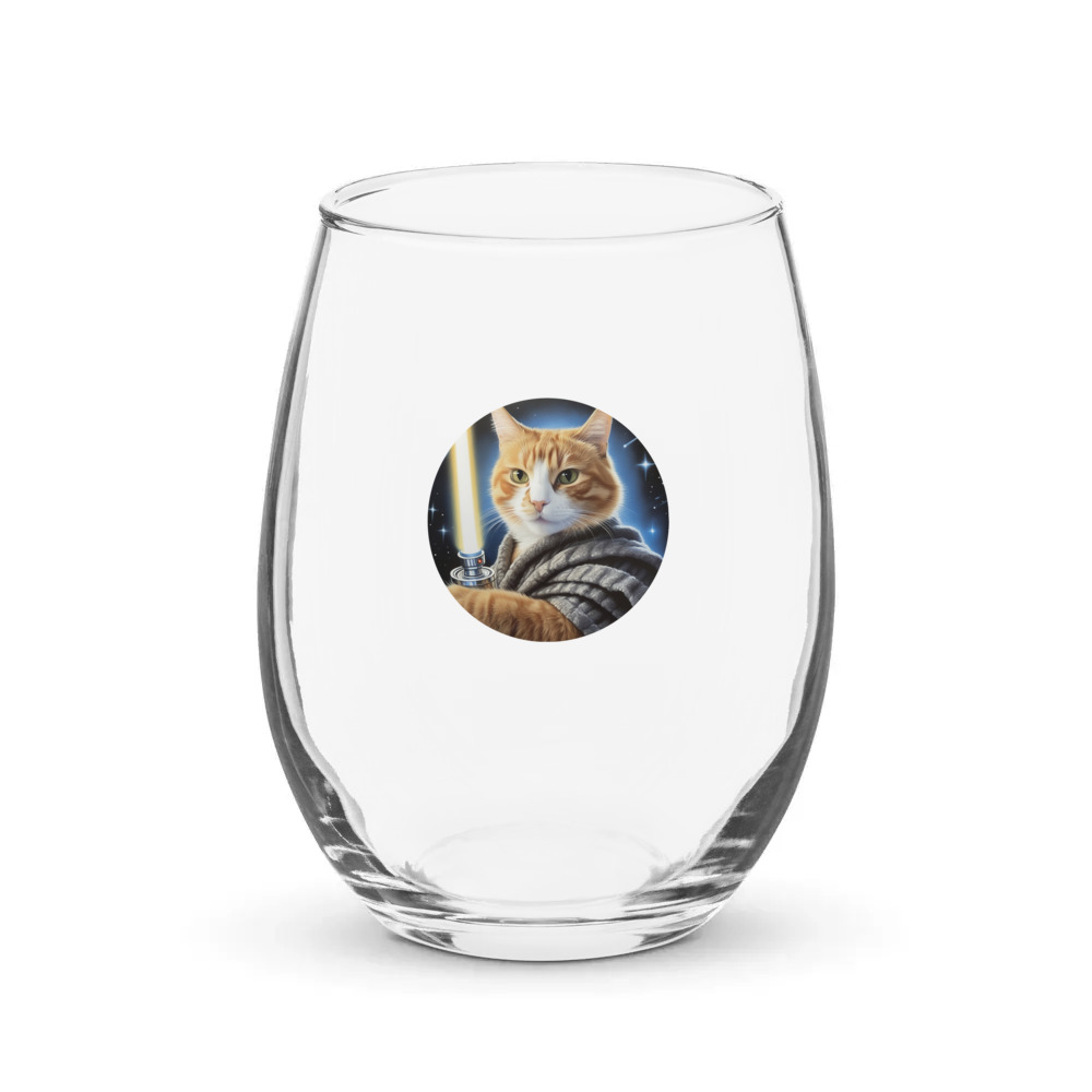 PugMug Custom Jack Jack Stemless Wine Glass