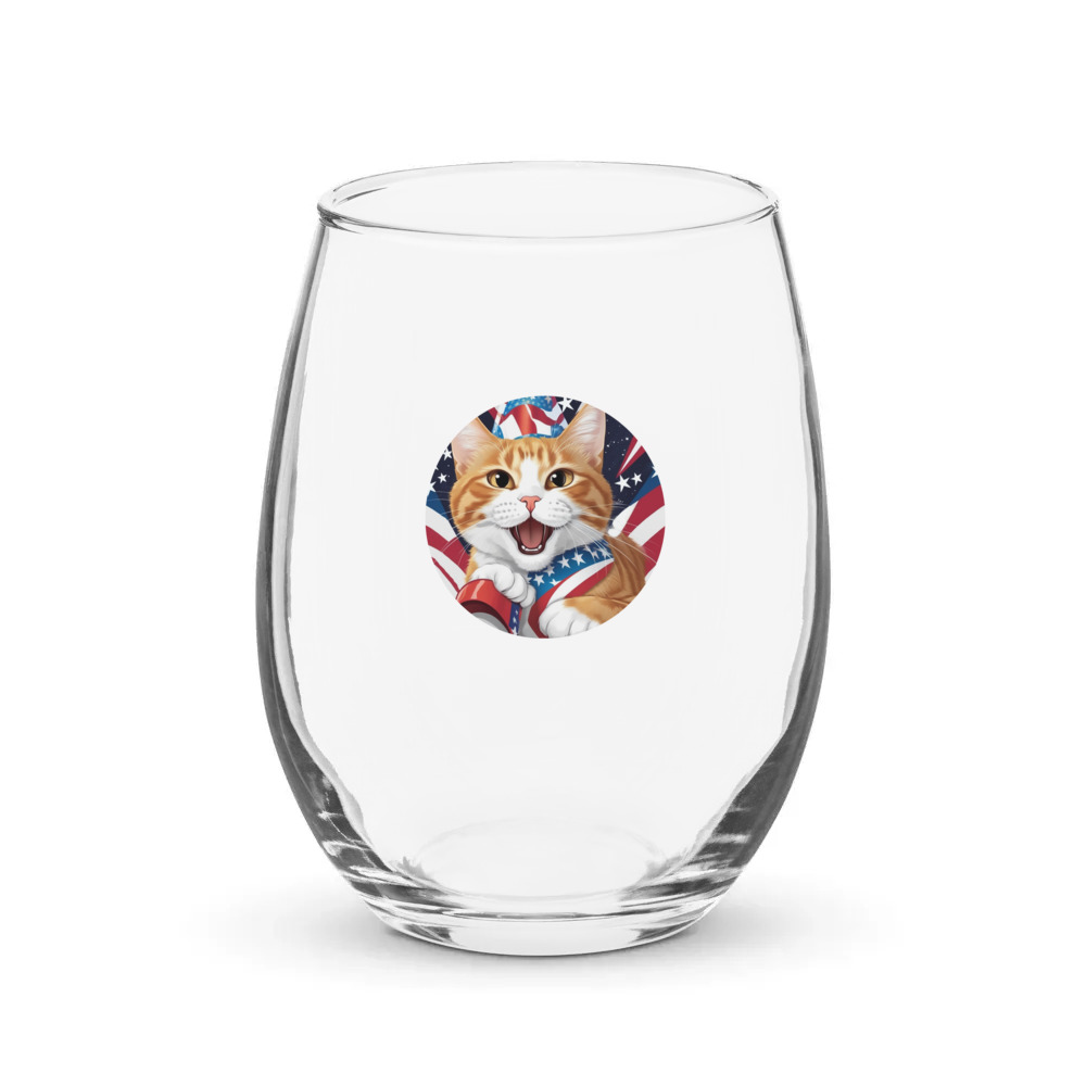 PugMug Custom Jack Jack Stemless Wine Glass