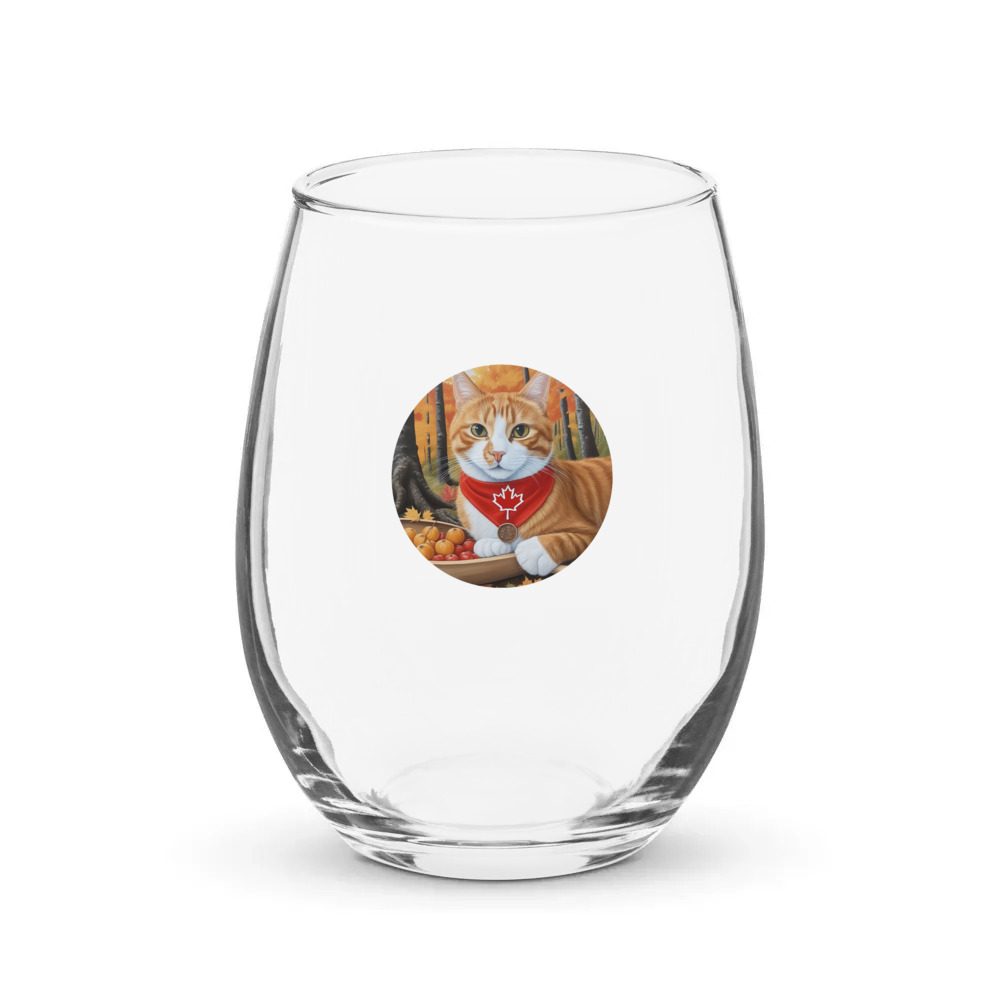 PugMug Custom Jack Jack Stemless Wine Glass