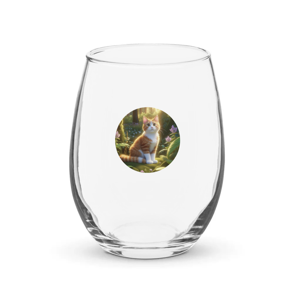 PugMug Custom Jack Jack Stemless Wine Glass