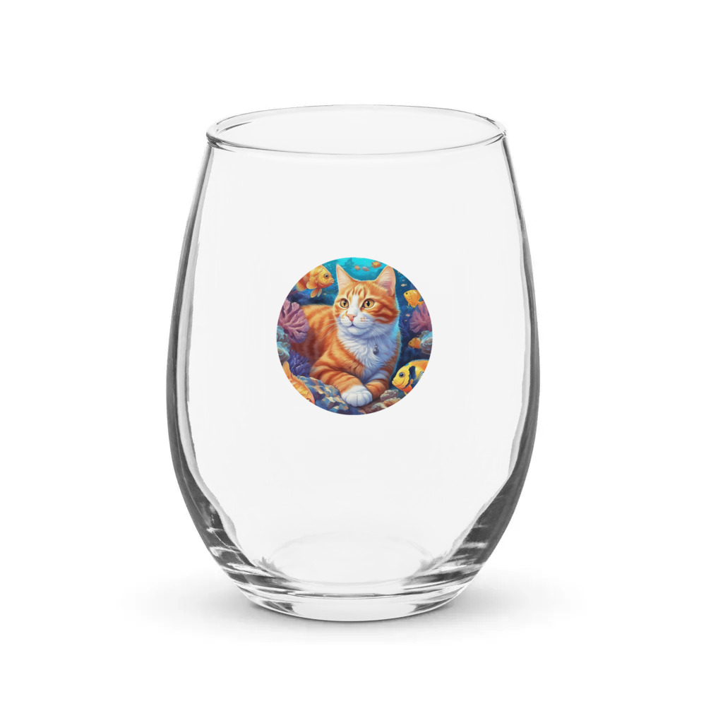PugMug Custom Jack Jack Stemless Wine Glass