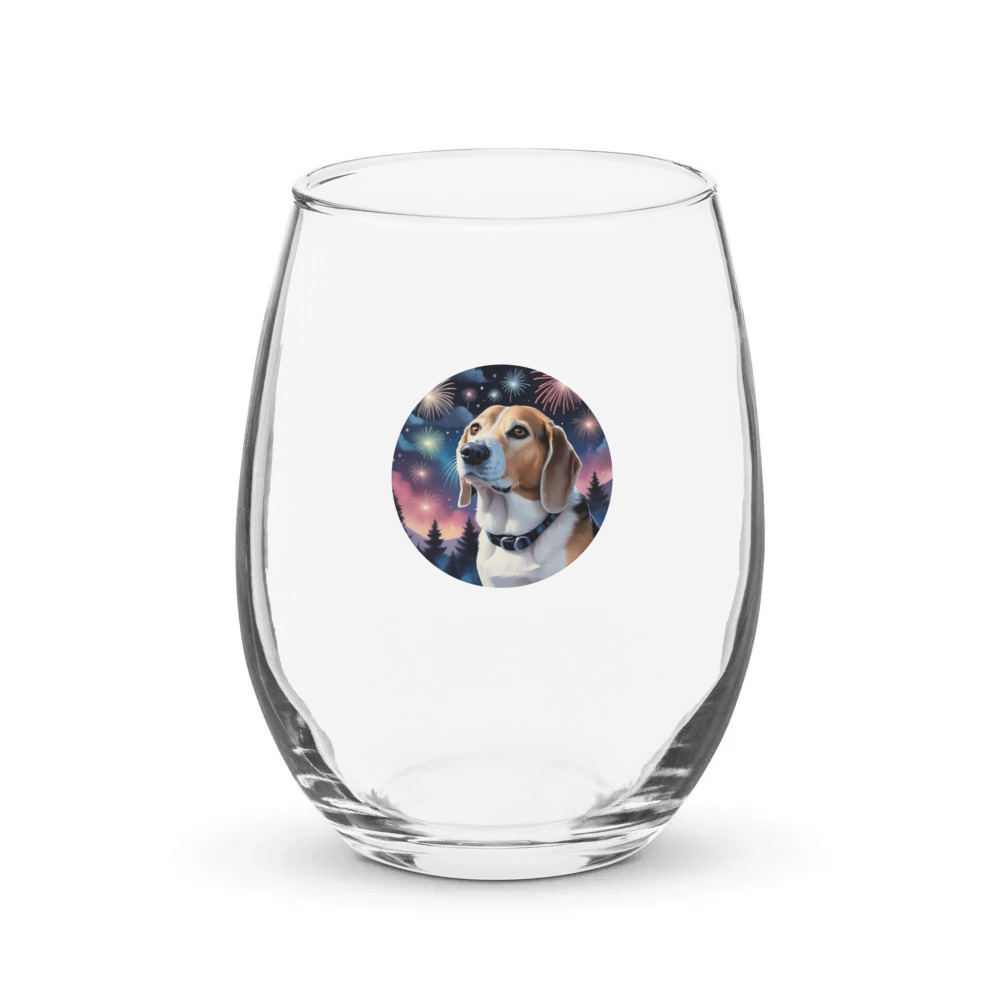 PugMug Custom Munchkin Stemless Wine Glass