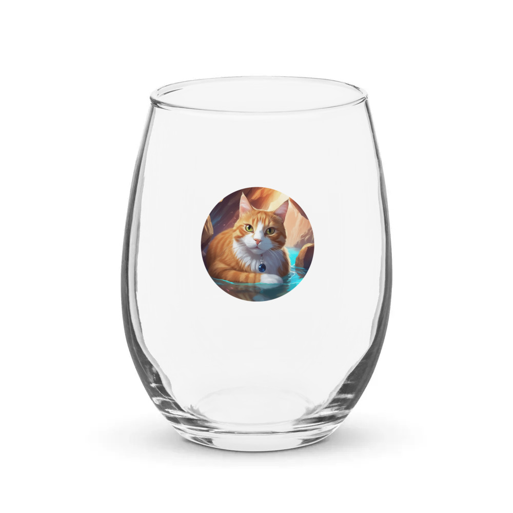 PugMug Custom Jack Jack Stemless Wine Glass