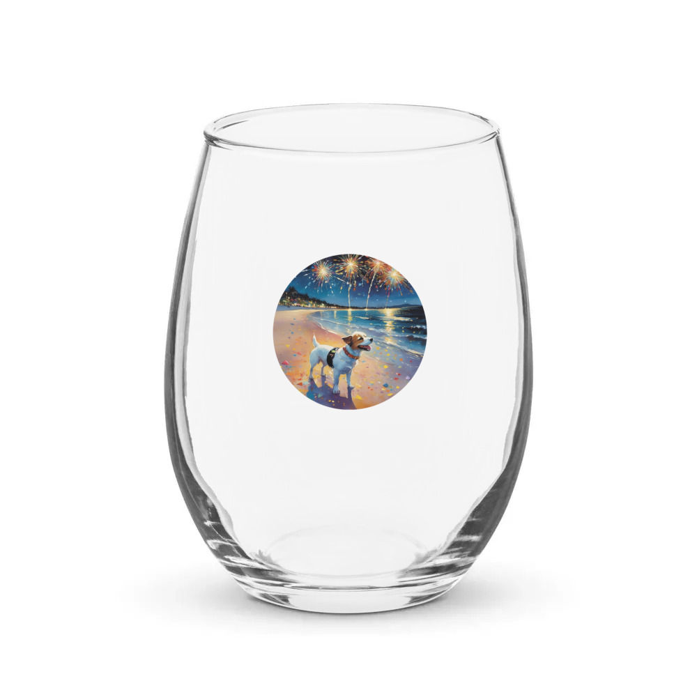 PugMug Custom Luna Stemless Wine Glass