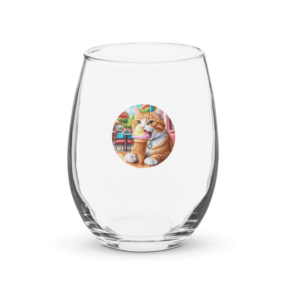 PugMug Custom Jack Jack Stemless Wine Glass