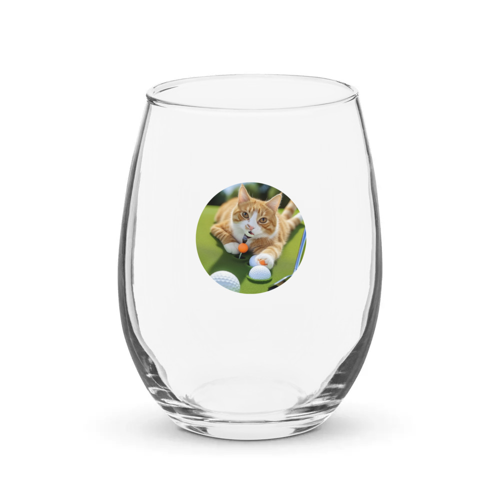 PugMug Custom Jack Jack Stemless Wine Glass