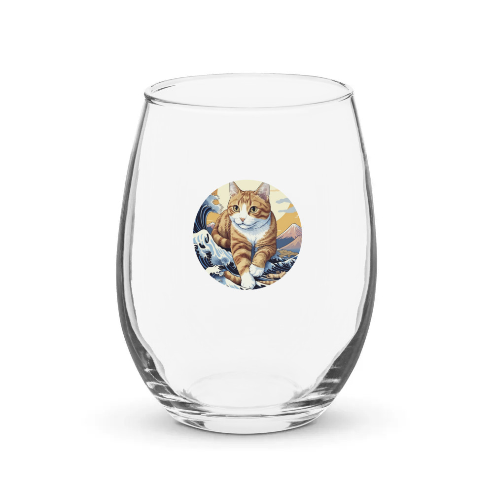 PugMug Custom Jack Jack Stemless Wine Glass