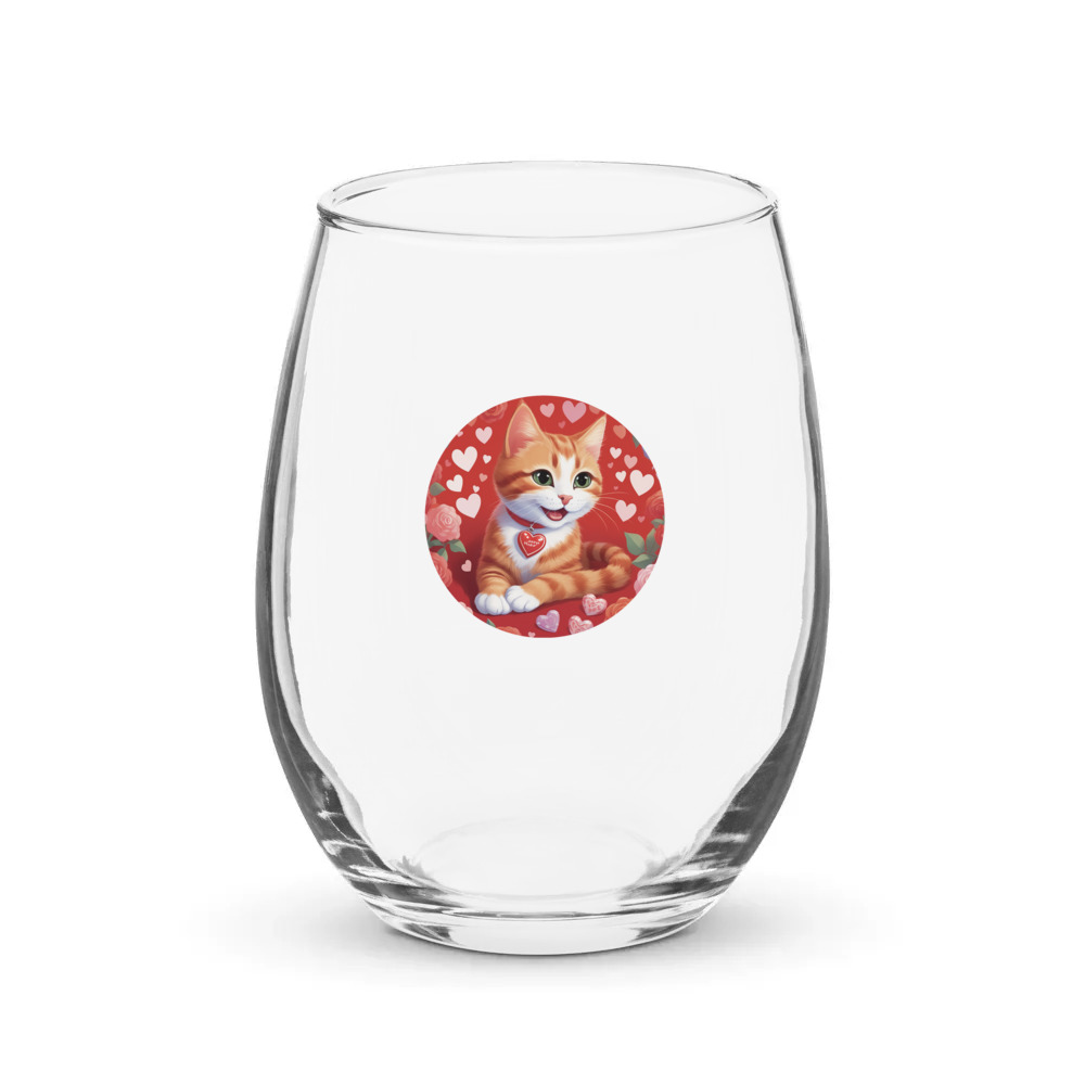 PugMug Custom Jack Jack Stemless Wine Glass