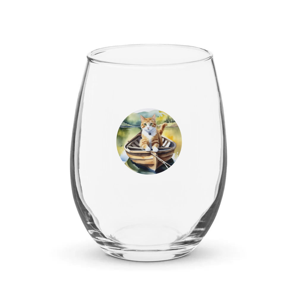 PugMug Custom Jack Jack Stemless Wine Glass