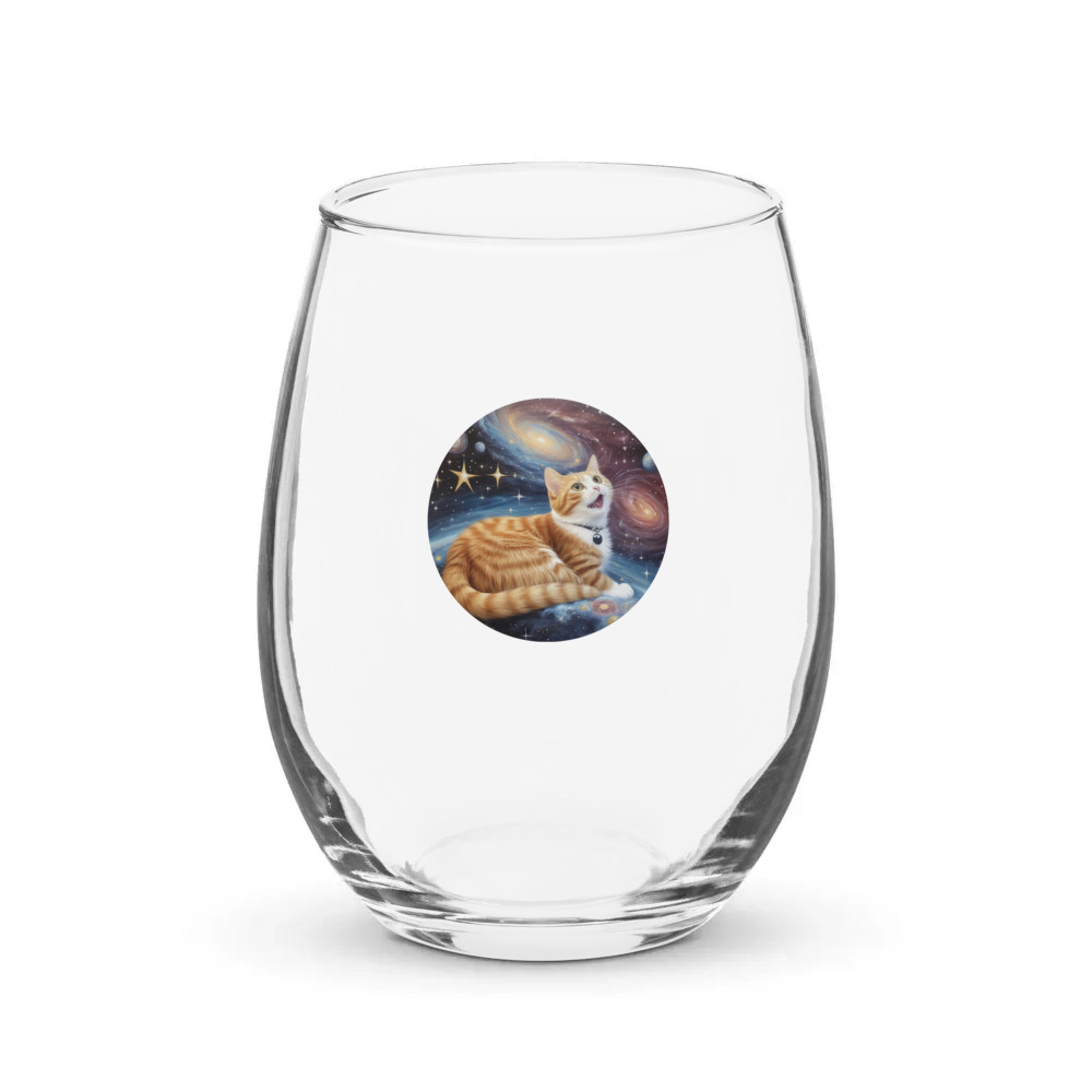 PugMug Custom Jack Jack Stemless Wine Glass