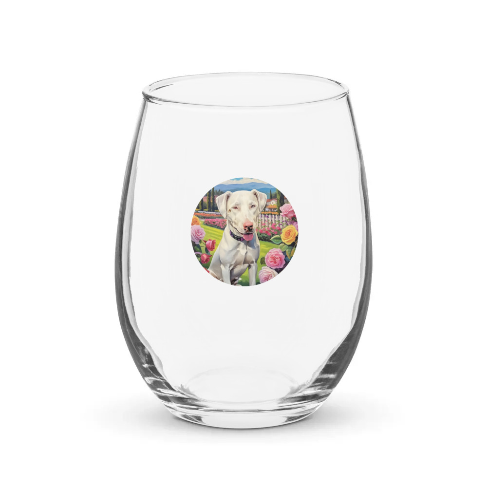 PugMug Custom Penny Stemless Wine Glass