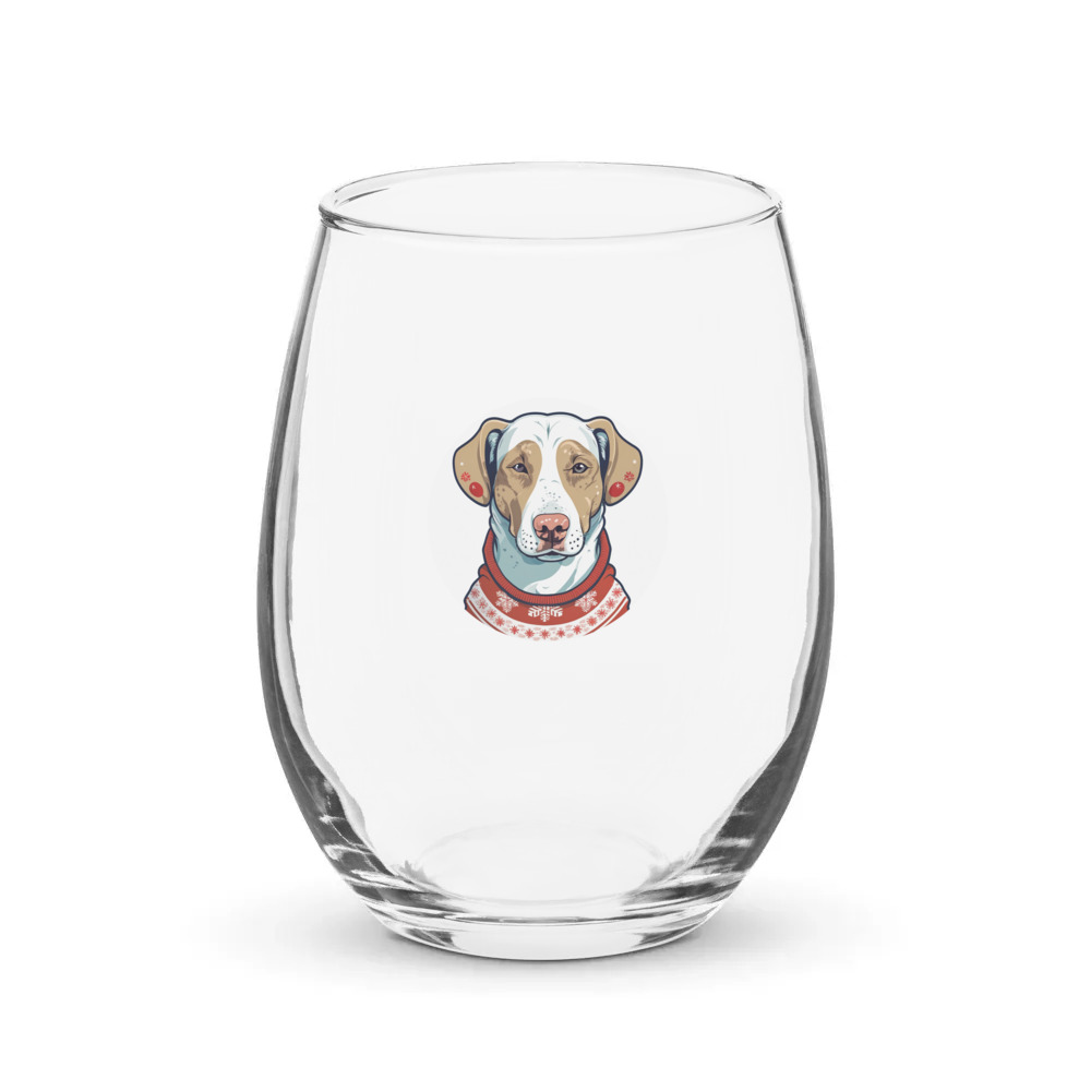 PugMug Custom Penny Stemless Wine Glass