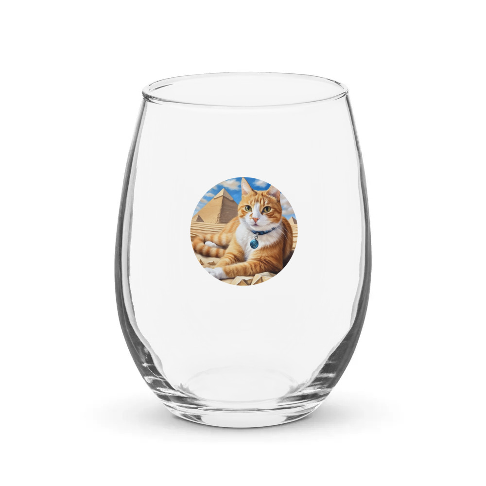 PugMug Custom Jack Jack Stemless Wine Glass