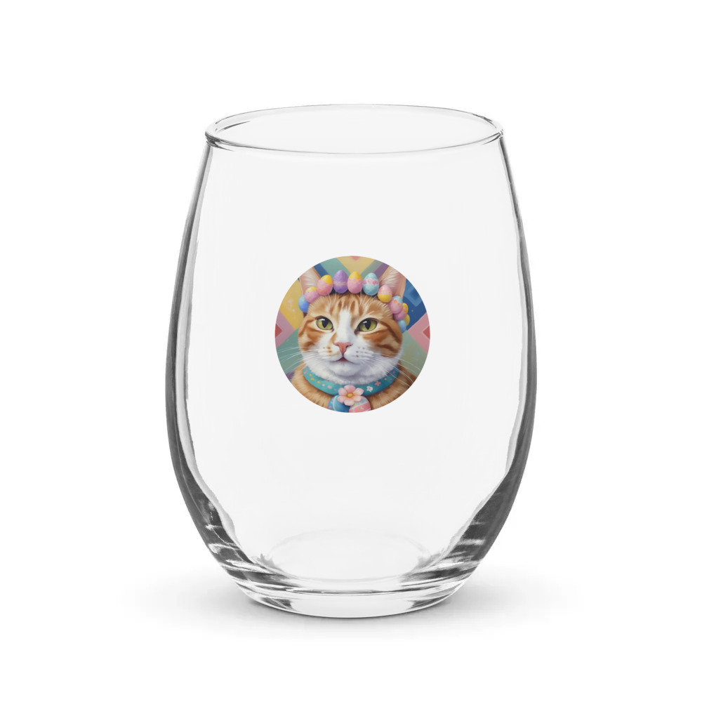 PugMug Custom Jack Jack Stemless Wine Glass