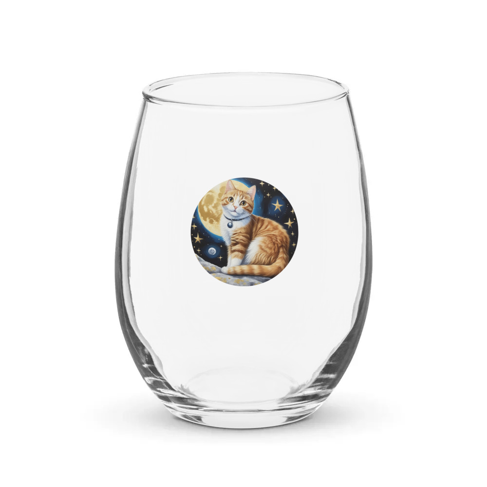 PugMug Custom Jack Jack Stemless Wine Glass