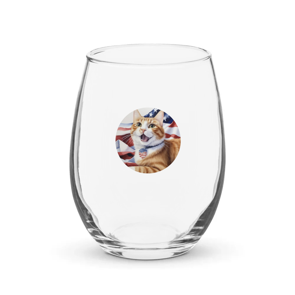 PugMug Custom Jack Jack Stemless Wine Glass