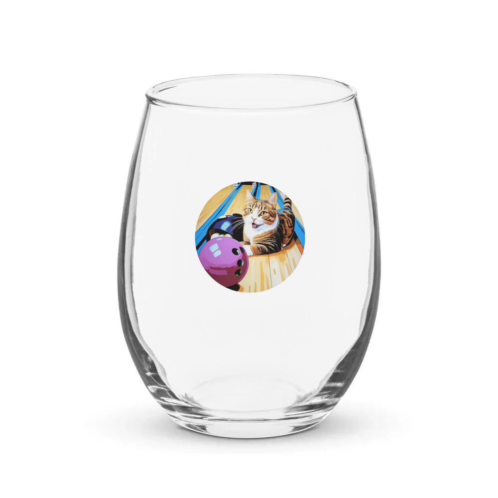 PugMug Custom Jack Jack Stemless Wine Glass